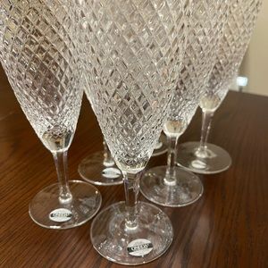 Oneida Lead Crystal Wine Glasses